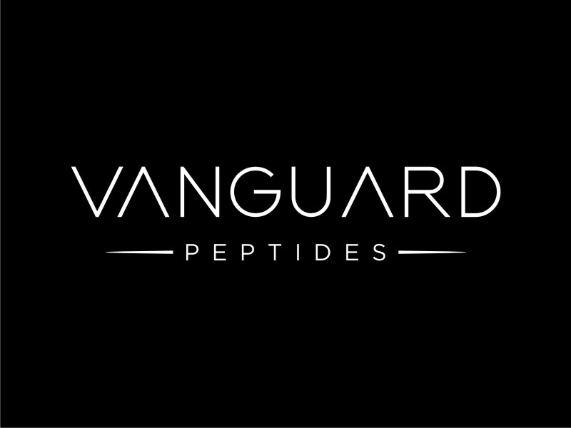Vanguard Peptides logo design by sheilavalencia