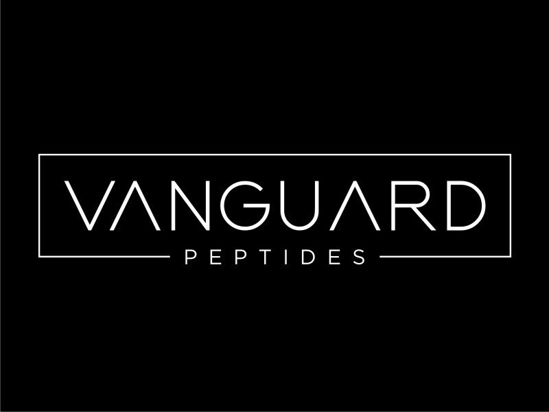 Vanguard Peptides logo design by sheilavalencia