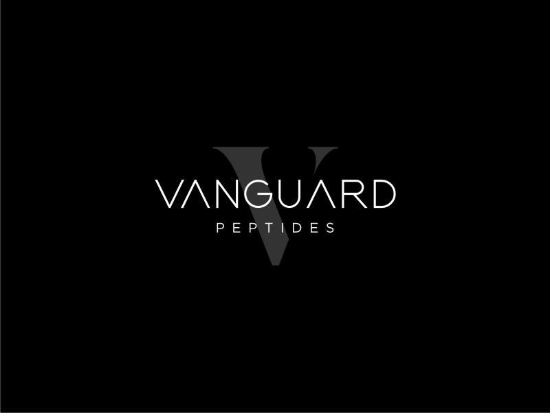 Vanguard Peptides logo design by sheilavalencia