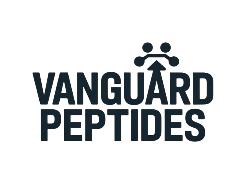 Vanguard Peptides logo design by salim