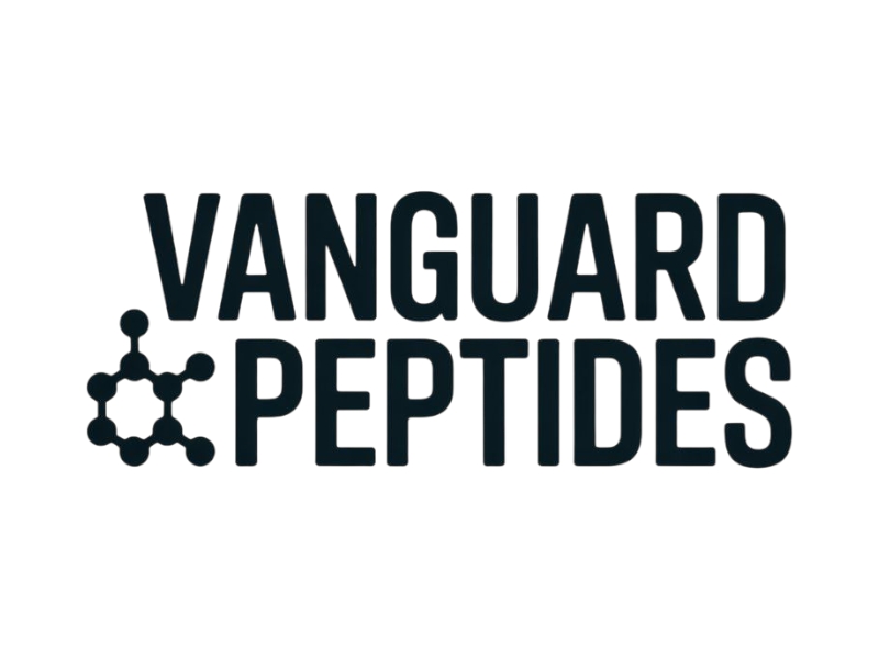 Vanguard Peptides logo design by salim