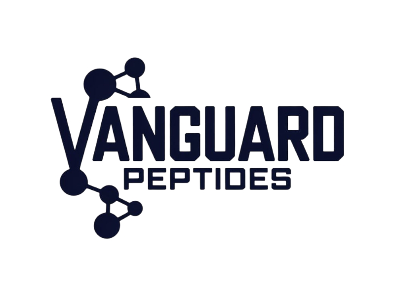 Vanguard Peptides logo design by salim
