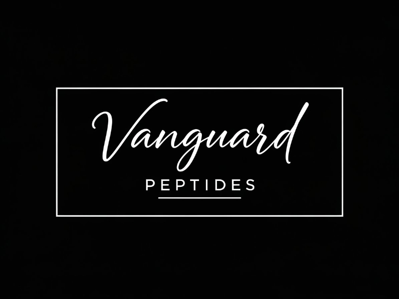 Vanguard Peptides logo design by cwrproject