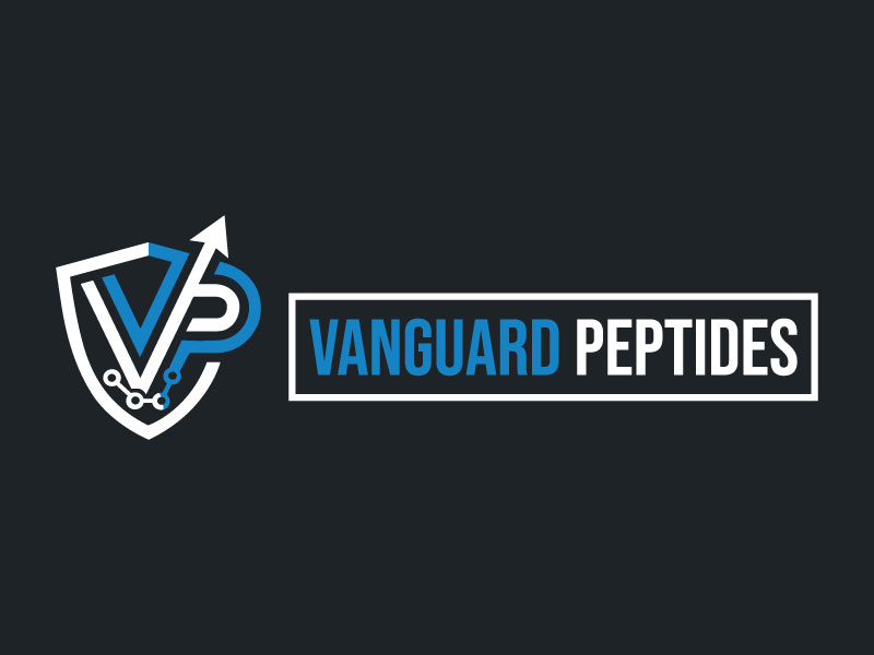 Vanguard Peptides logo design by Bad Boy
