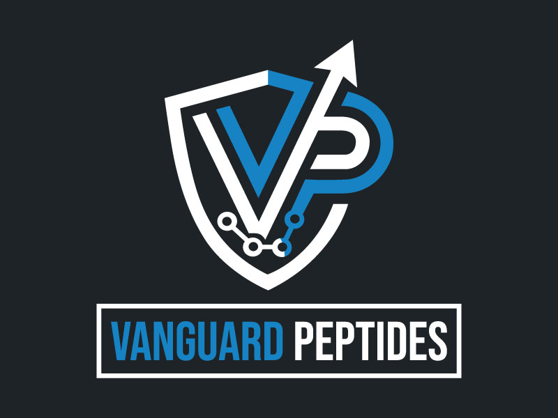 Vanguard Peptides logo design by Bad Boy
