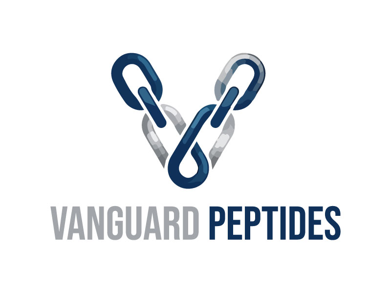 Vanguard Peptides logo design by Bad Boy