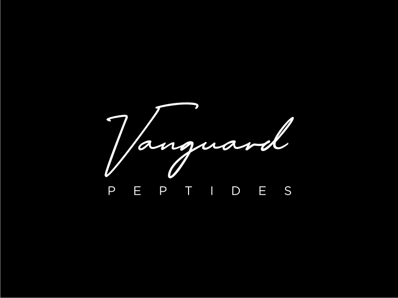 Vanguard Peptides logo design by clayjensen