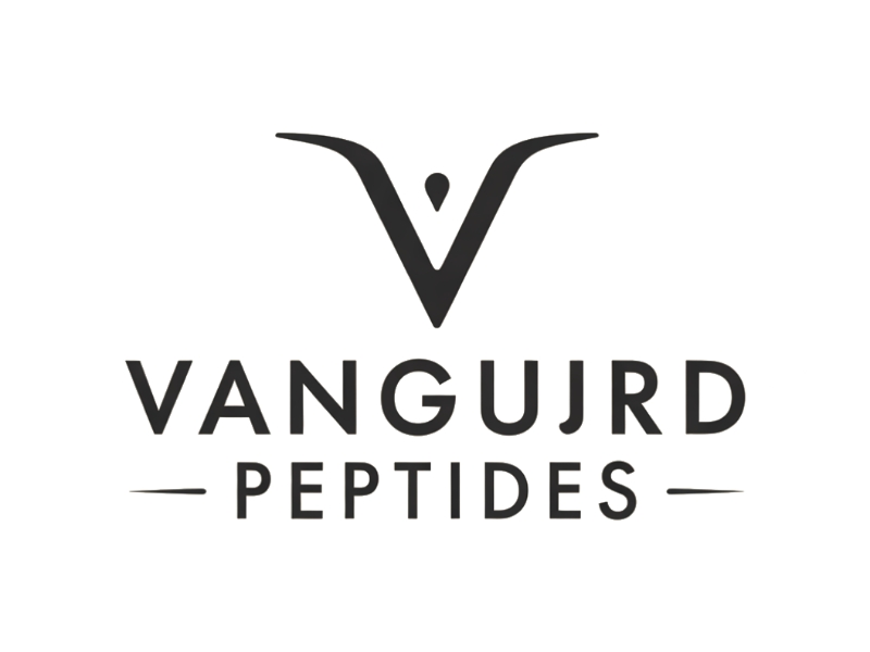 Vanguard Peptides logo design by Queen D