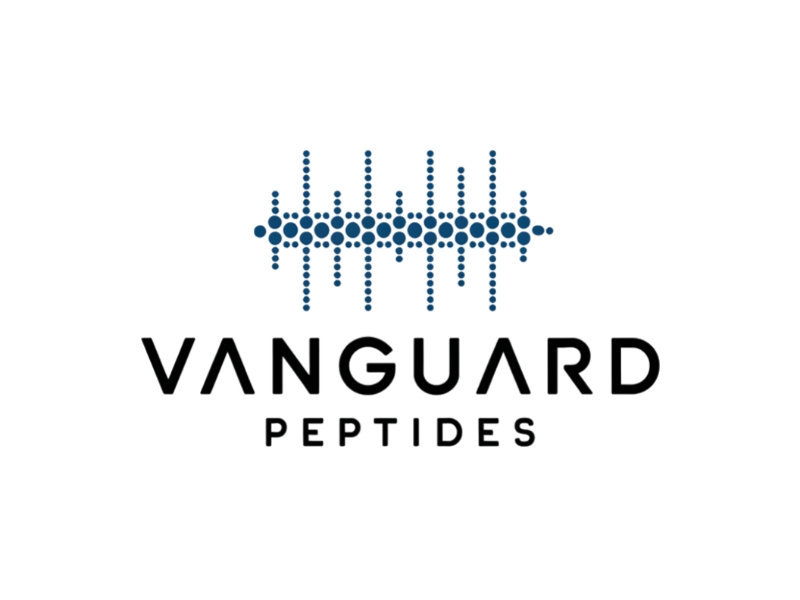 Vanguard Peptides logo design by Queen D