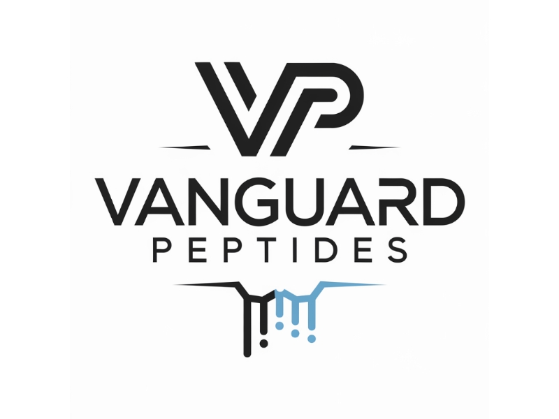 Vanguard Peptides logo design by Charii