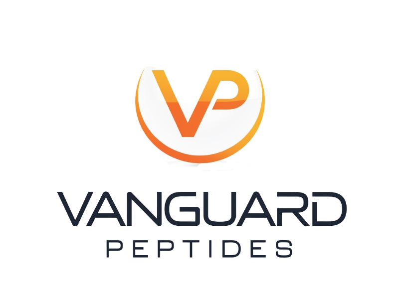 Vanguard Peptides logo design by Charii
