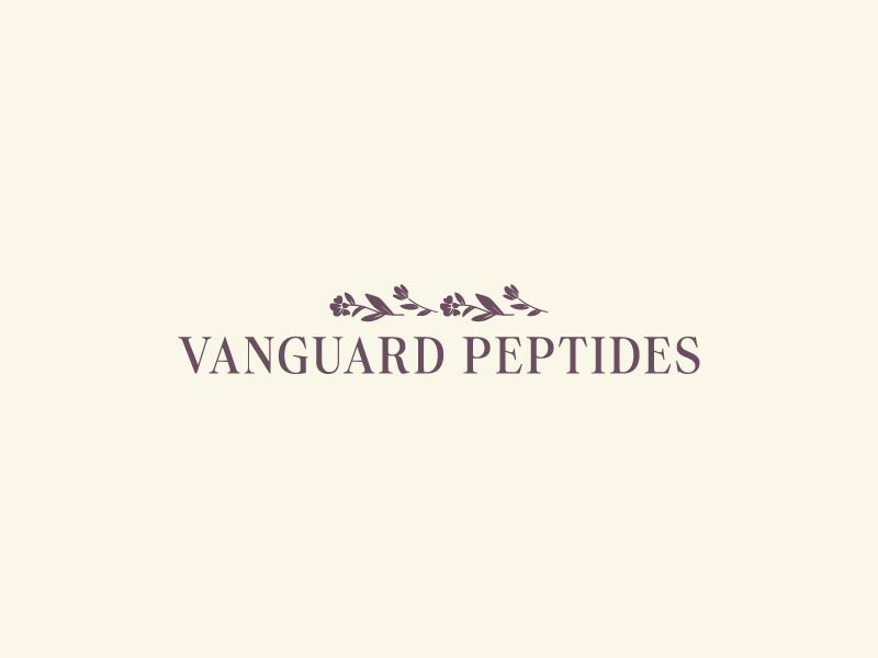 Vanguard Peptides logo design by udinjamal