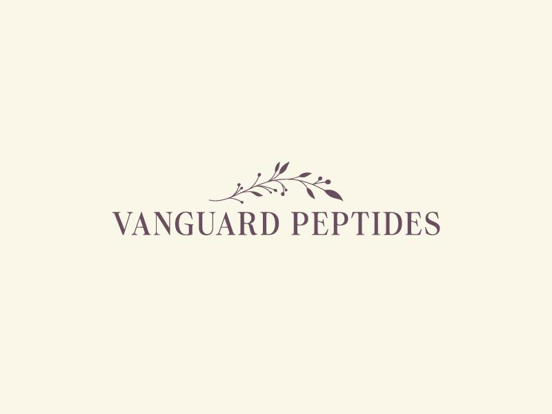 Vanguard Peptides logo design by udinjamal