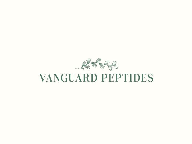 Vanguard Peptides logo design by udinjamal