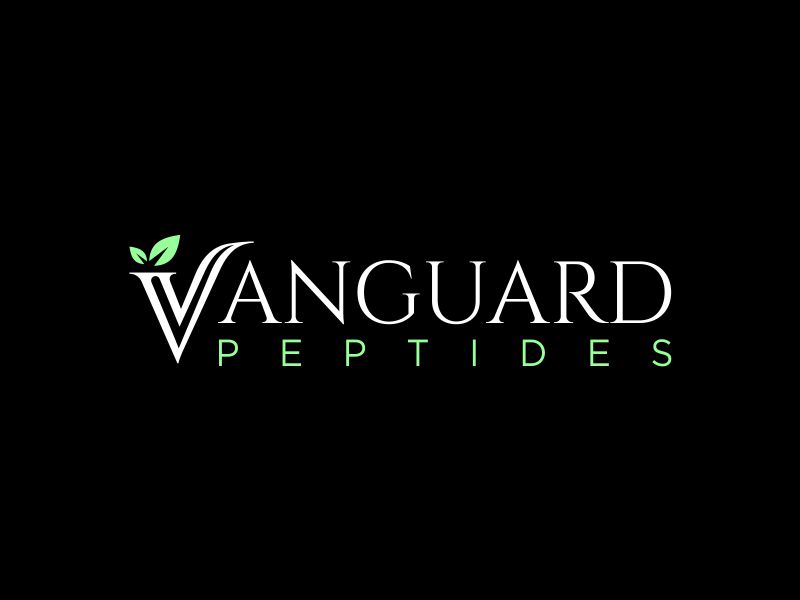 Vanguard Peptides logo design by done