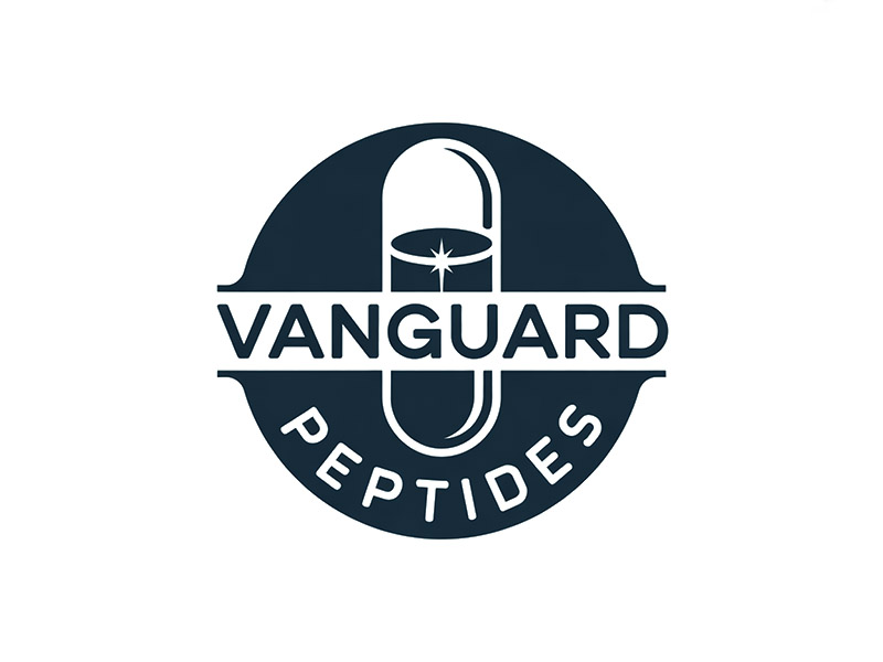 Vanguard Peptides logo design by IamSoya