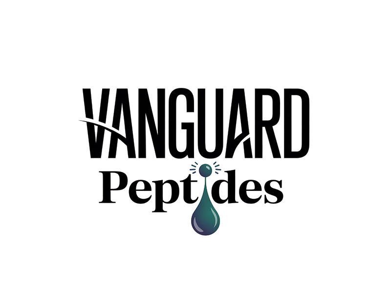 Vanguard Peptides logo design by IamSoya
