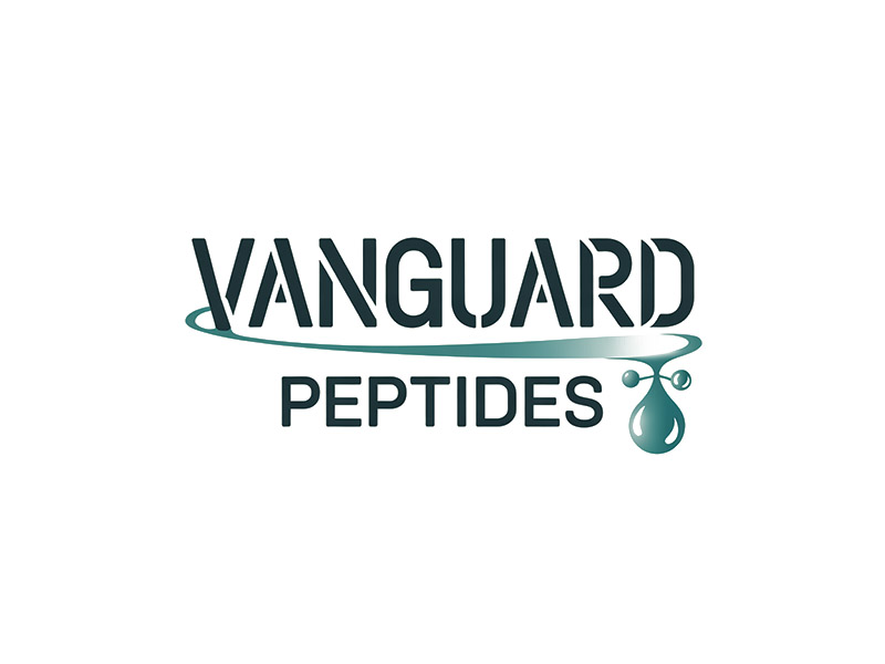 Vanguard Peptides logo design by IamSoya