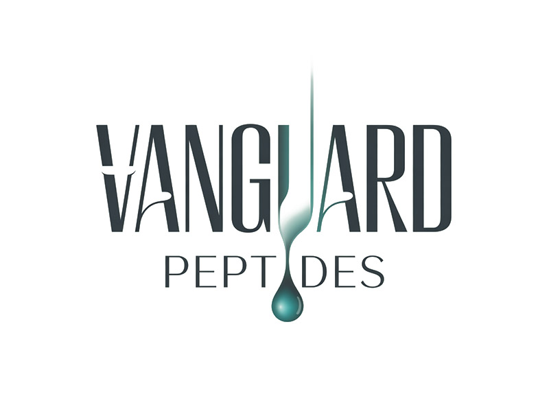 Vanguard Peptides logo design by IamSoya