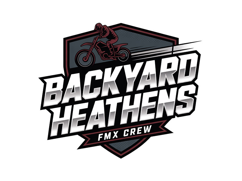 Backyard Heathens logo design by IamSoya