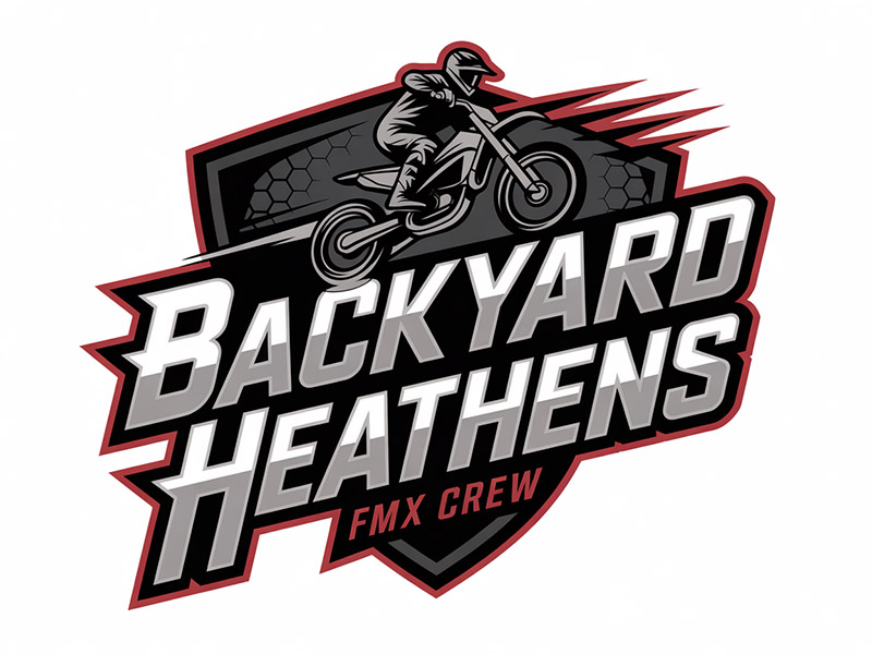 Backyard Heathens logo design by IamSoya