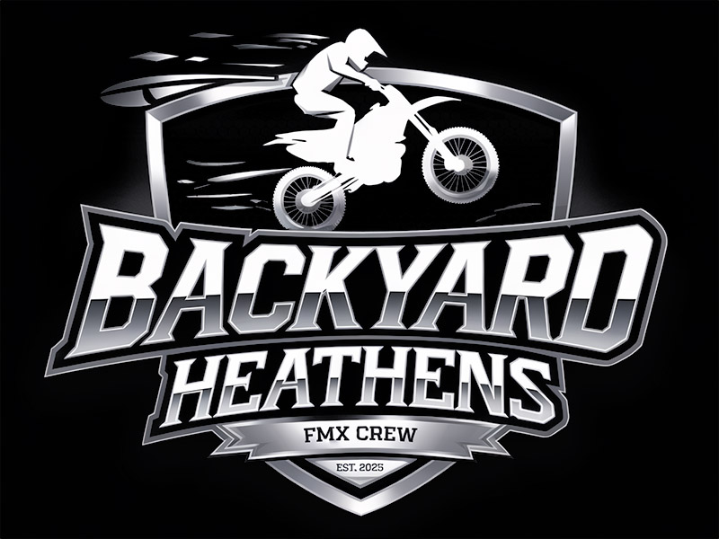Backyard Heathens logo design by IamSoya