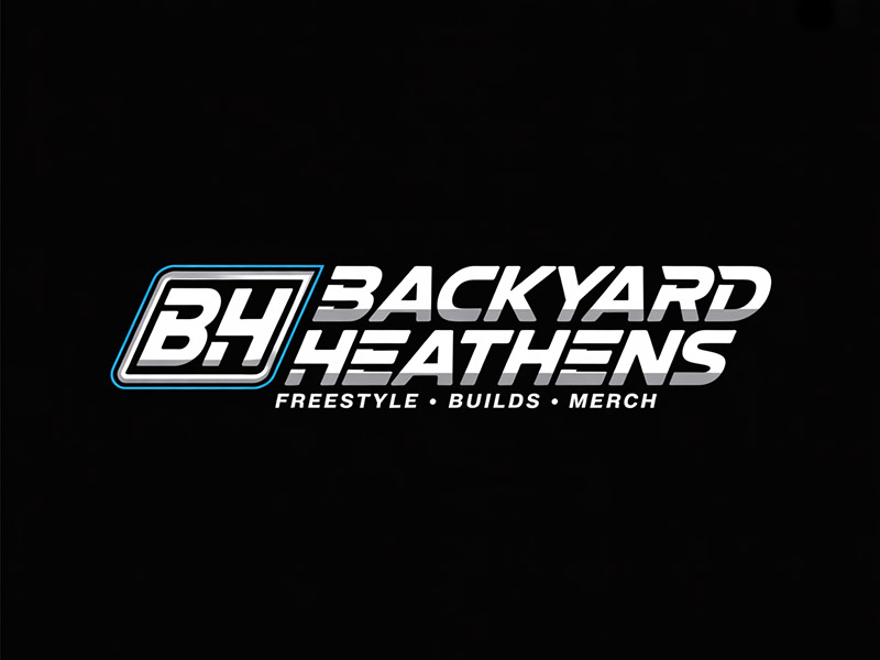 Backyard Heathens logo design by IamSoya