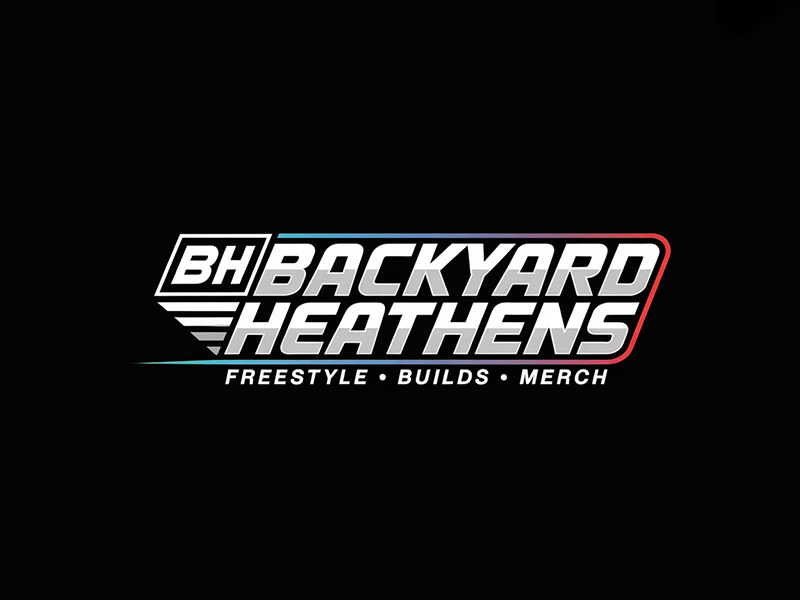 Backyard Heathens logo design by IamSoya