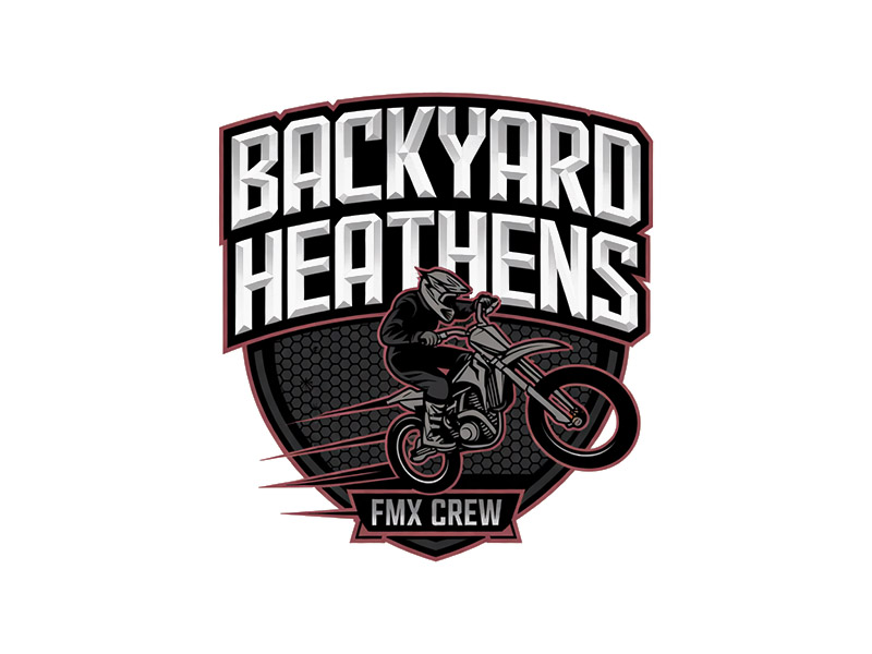 Backyard Heathens logo design by IamSoya