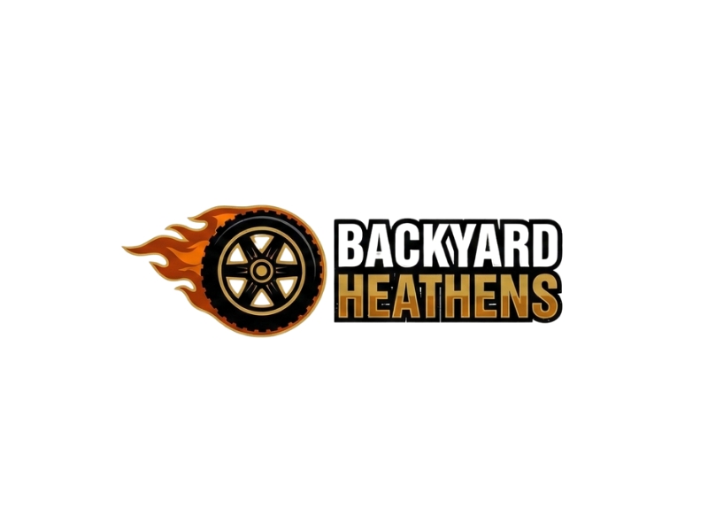 Backyard Heathens logo design by iffikhan