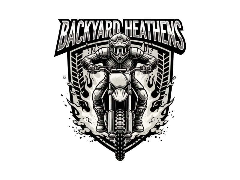 Backyard Heathens logo design by Yulioart
