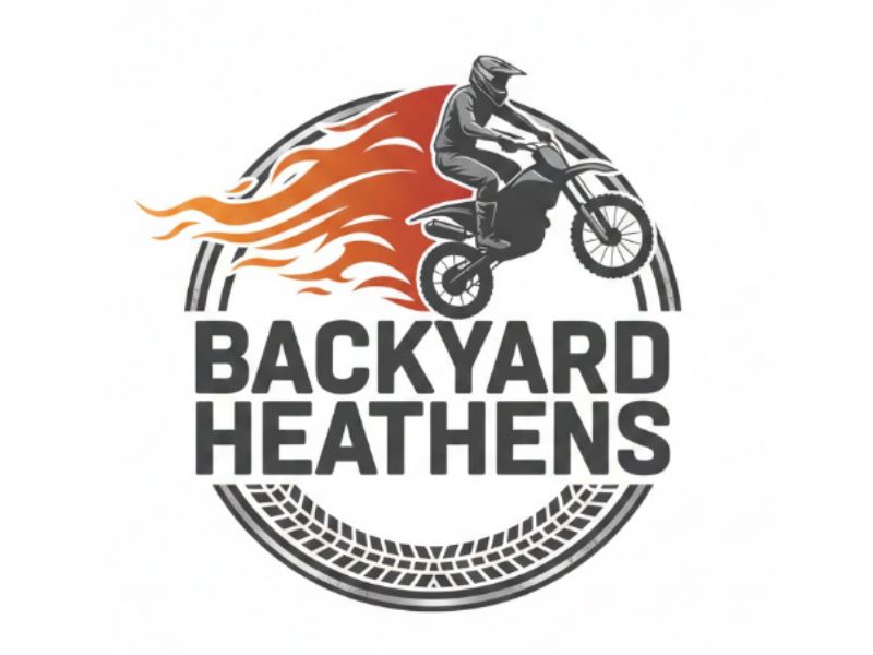 Backyard Heathens logo design by sikas