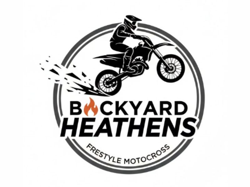 Backyard Heathens logo design by sikas