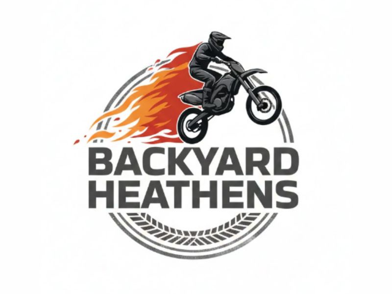 Backyard Heathens logo design by sikas