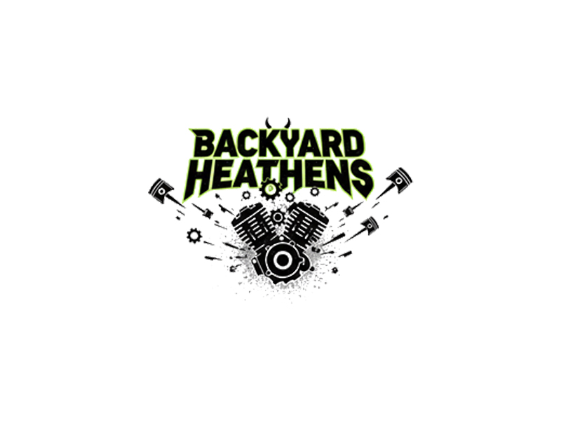 Backyard Heathens logo design by jandu