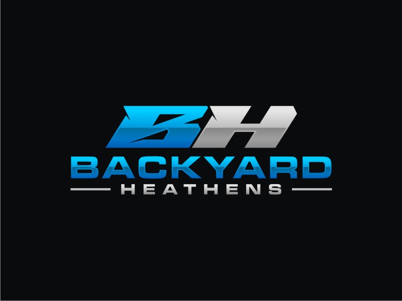Backyard Heathens logo design by Artomoro