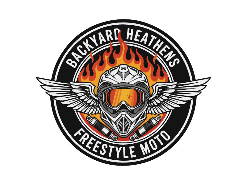 Backyard Heathens logo design by Rahul Biswas