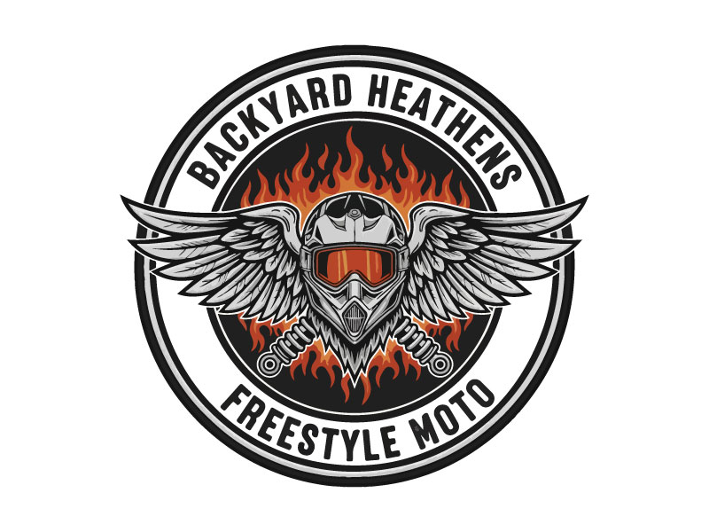 Backyard Heathens logo design by Rahul Biswas