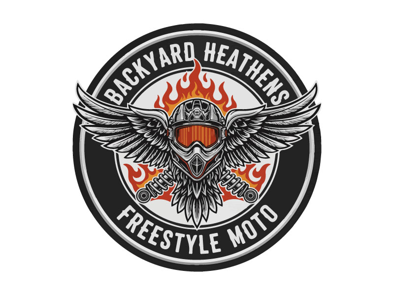 Backyard Heathens logo design by Rahul Biswas