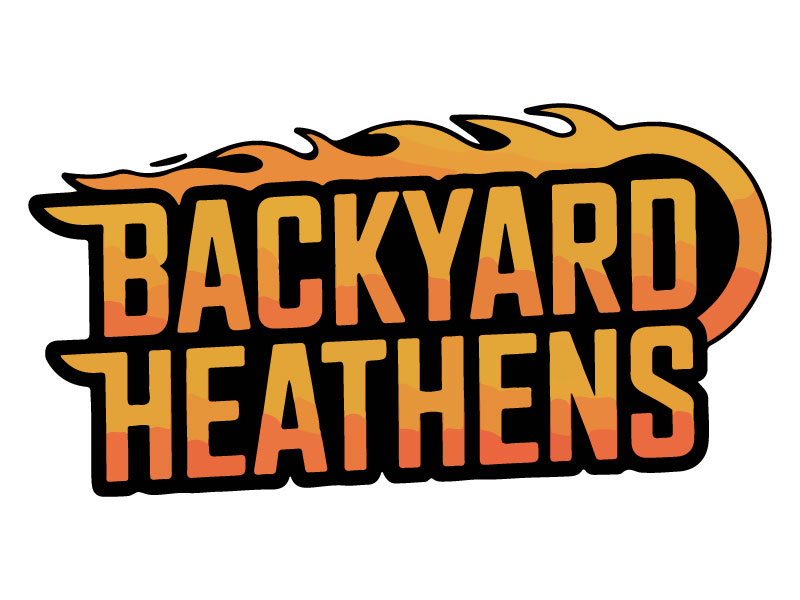 Backyard Heathens logo design by Suvendu