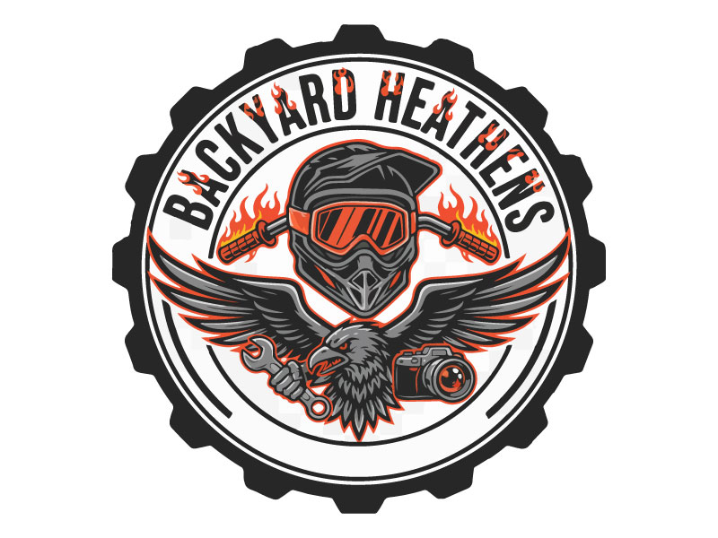 Backyard Heathens logo design by Suvendu