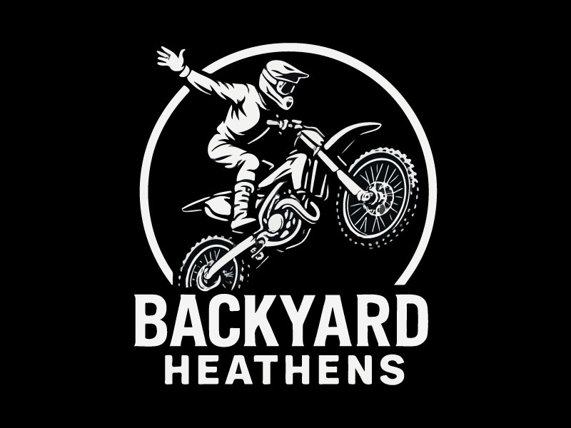 Backyard Heathens logo design by Rahul Biswas