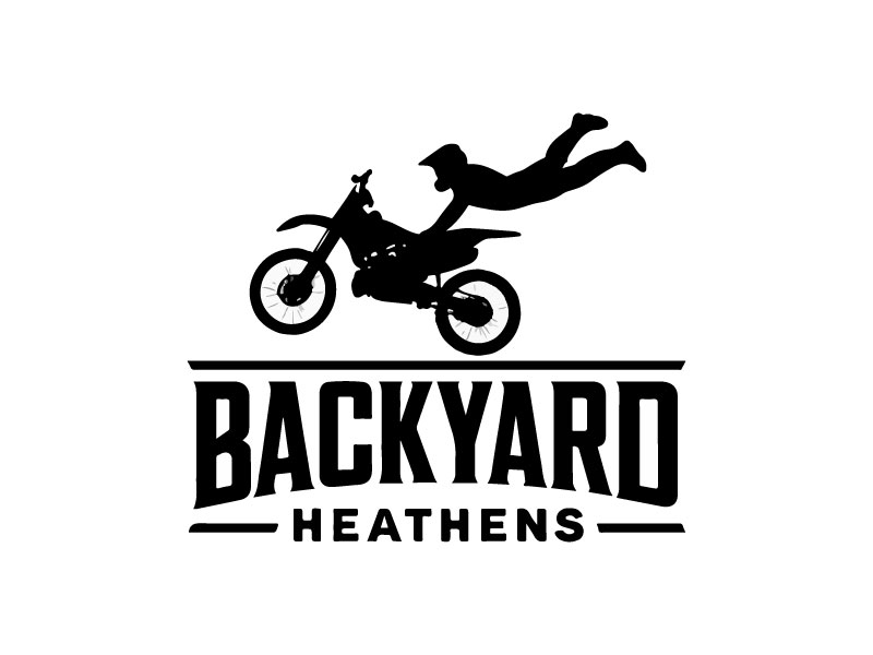 Backyard Heathens logo design by Rahul Biswas