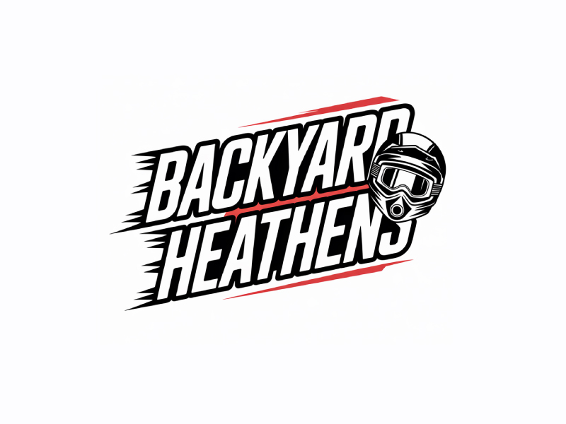 Backyard Heathens logo design by Poki