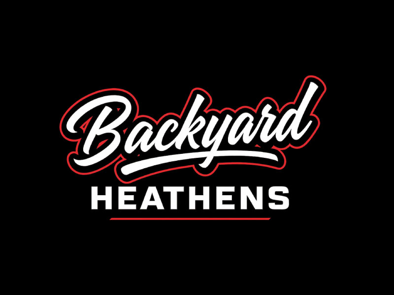 Backyard Heathens logo design by M Fariid