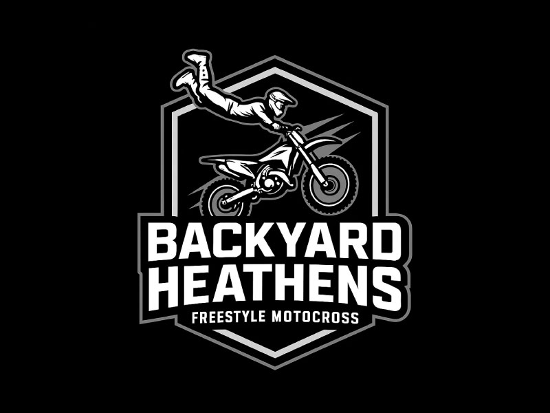 Backyard Heathens logo design by M Fariid