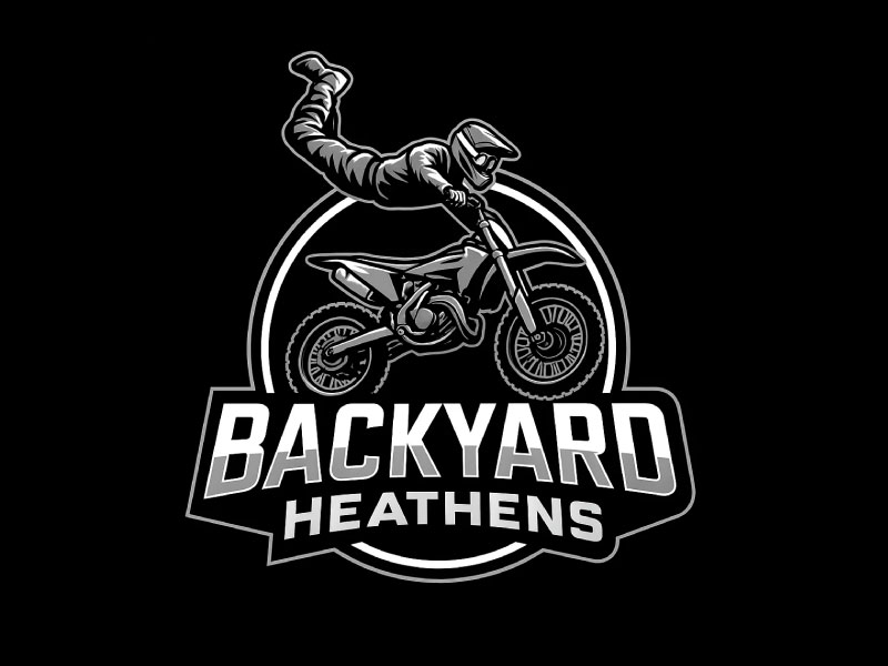 Backyard Heathens logo design by M Fariid