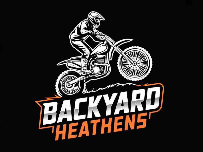 Backyard Heathens logo design by M Fariid