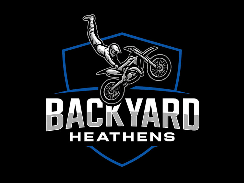 Backyard Heathens logo design by M Fariid