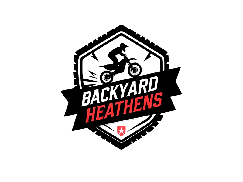 Backyard Heathens logo design by ruki